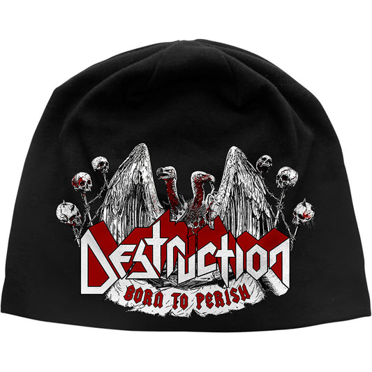 Destruction Unisex Beanie Hat: Born To Perish Muts