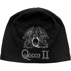 Queen Unisex Beanie Hat: Queen II Crest Muts