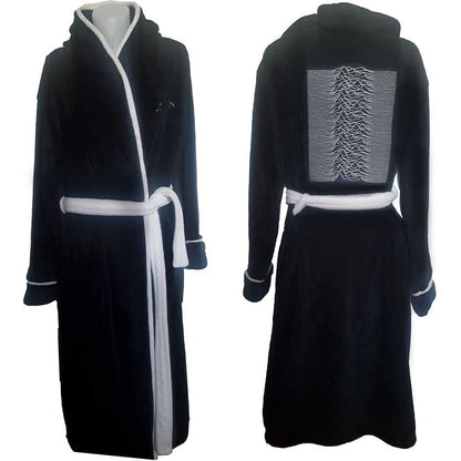 Joy Division Unisex Bathrobe: Unknown Pleasures (Small - Medium) Bathrobe