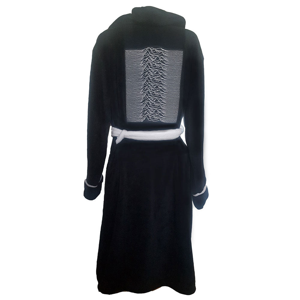 Joy Division Unisex Bathrobe: Unknown Pleasures (Small - Medium) Bathrobe