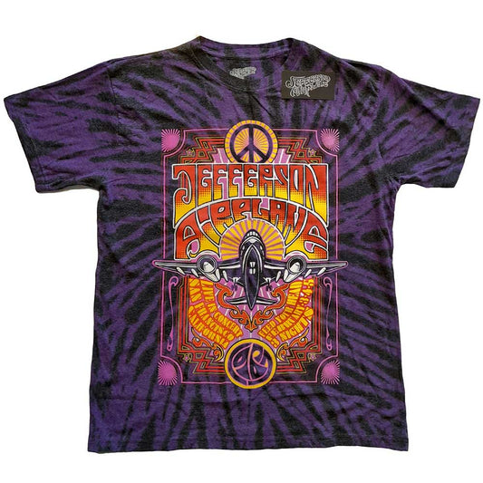 Jefferson Airplane Unisex T-Shirt: Live in San Francisco, CA (Wash Collection) T-Shirt