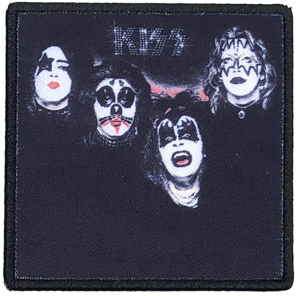 KISS Standard Patch: Kiss (Album Cover) Standaard patch