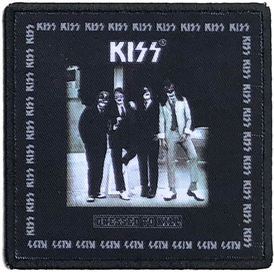 KISS Standard Patch: Dressed To Kill (Album Cover) Standaard patch