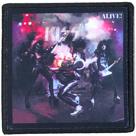 KISS Standard Patch: Alive! (Album Cover) Standaard patch