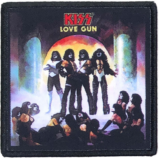 KISS Standard Patch: Love Gun (Album Cover) Standaard patch