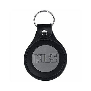 KISS Keychain: Logo (Leather Fob) Sleutelhanger