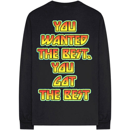 KISS Unisex Long Sleeve T-Shirt: You Wanted The Best (Back Print) Long Sleeve T-Shirt