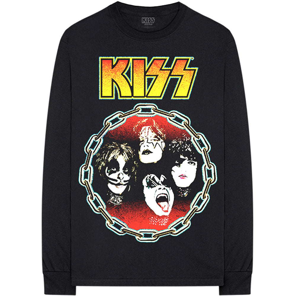 KISS Unisex Long Sleeve T-Shirt: You Wanted The Best (Back Print) Long Sleeve T-Shirt