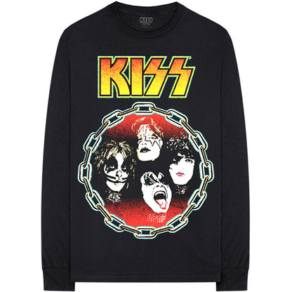 KISS Unisex Long Sleeve T-Shirt: You Wanted The Best (Back Print) Long Sleeve T-Shirt