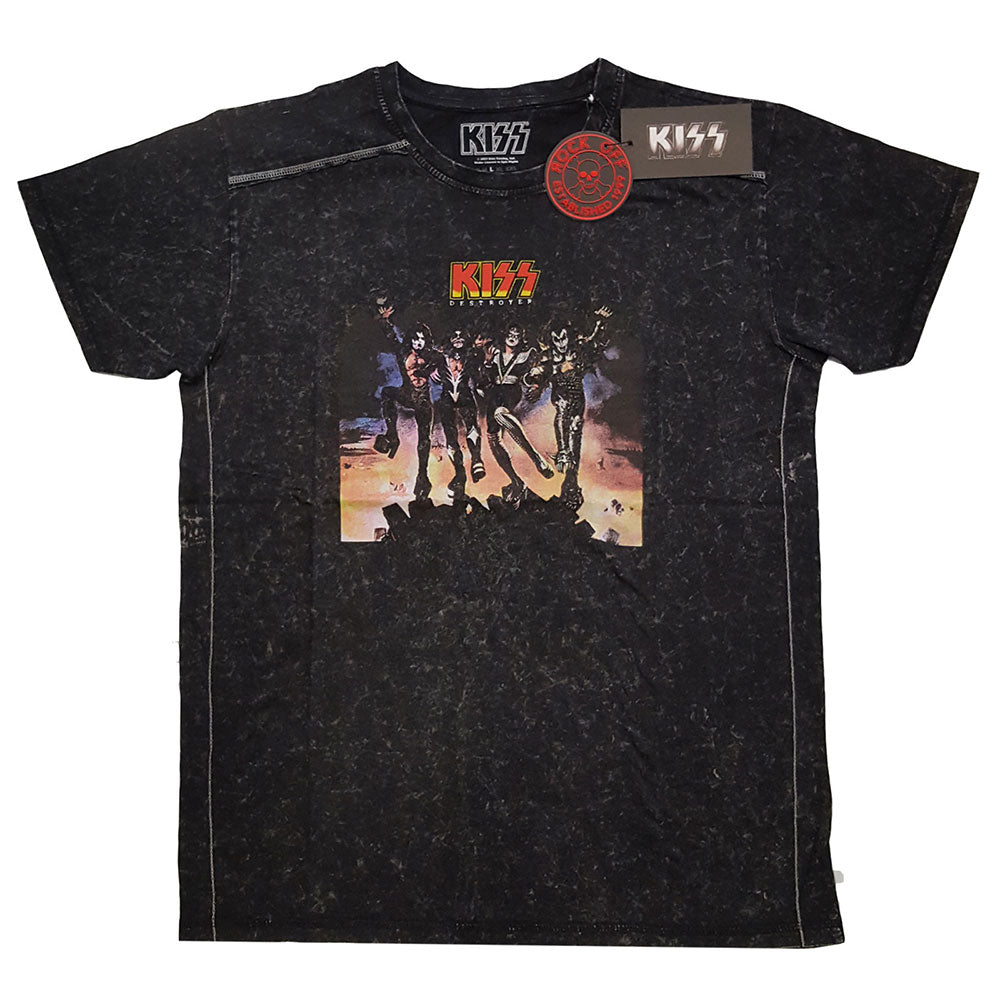 KISS Unisex T-Shirt: Destroyer (Wash Collection) T-Shirt