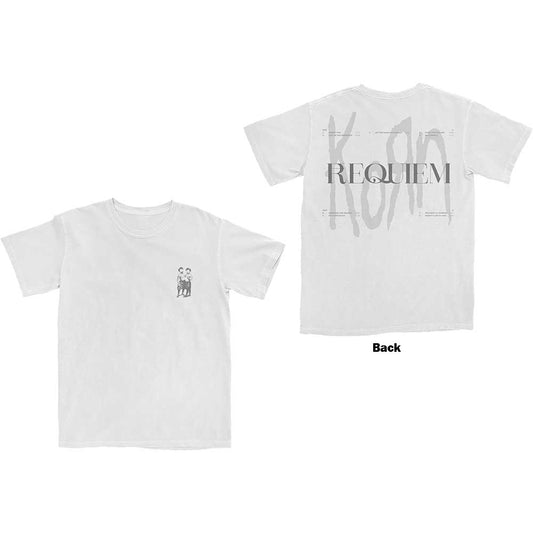 Korn Unisex T-Shirt: Requiem (Back Print) T-Shirt