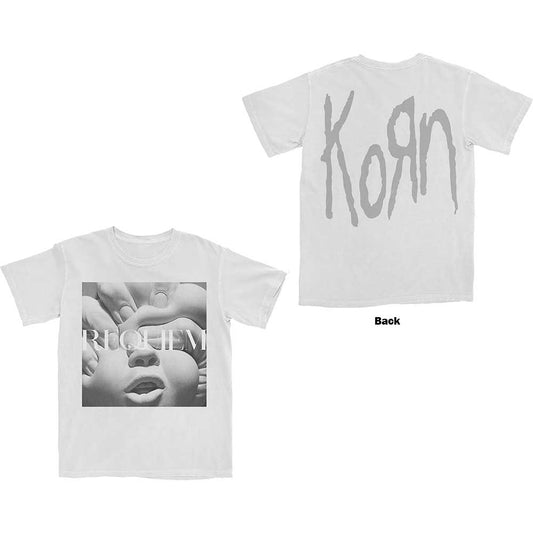 Korn Unisex T-Shirt: Requiem Album Cover (Back Print) T-Shirt