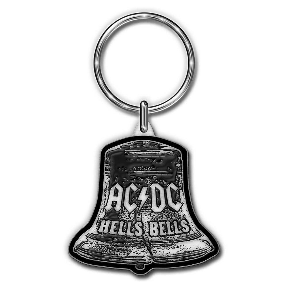 AC/DC Keychain: Hells Bells (Die-Cast Relief) Sleutelhanger