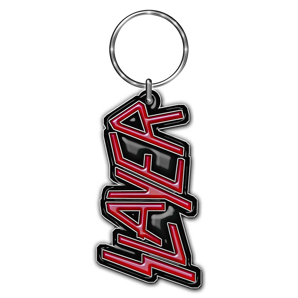 Slayer Keychain: Logo (Die-Cast Relief) Sleutelhanger