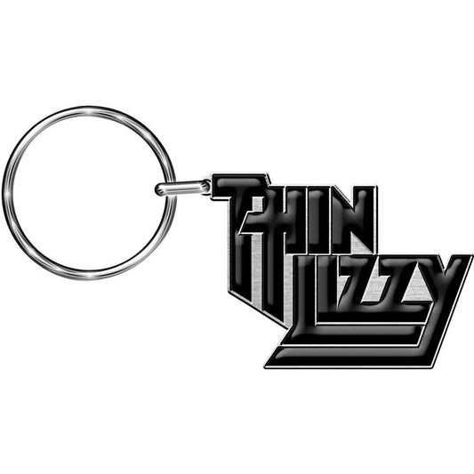 Thin Lizzy Keychain: Logo (Enamel In-Fill) Sleutelhanger