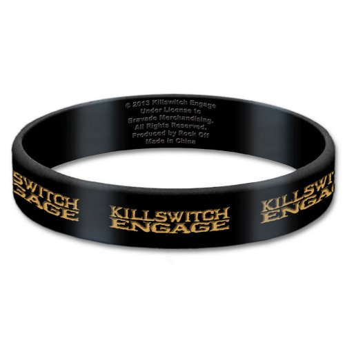 Killswitch Engage Gummy Wristband: Logo Polsband