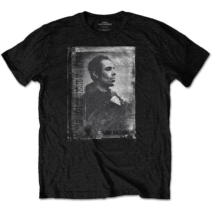 Liam Gallagher Unisex T-Shirt: Monochrome T-Shirt
