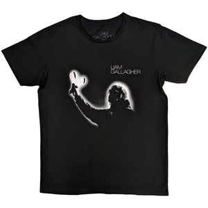 Een foto van een T-Shirt van Liam Gallagher.