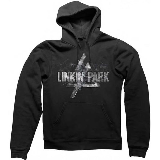 Linkin Park Unisex Pullover Hoodie: Smoke Logo Trui met capuchon