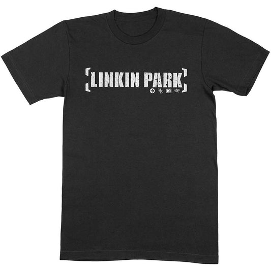 Linkin Park Unisex T-Shirt: Bracket Logo T-Shirt