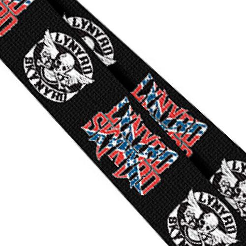 Lynyrd Skynyrd Lanyard: Biker Patch Keycord