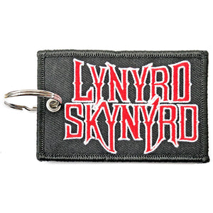 Lynyrd Skynyrd Keychain: Logo (Double Sided Patch) Sleutelhanger