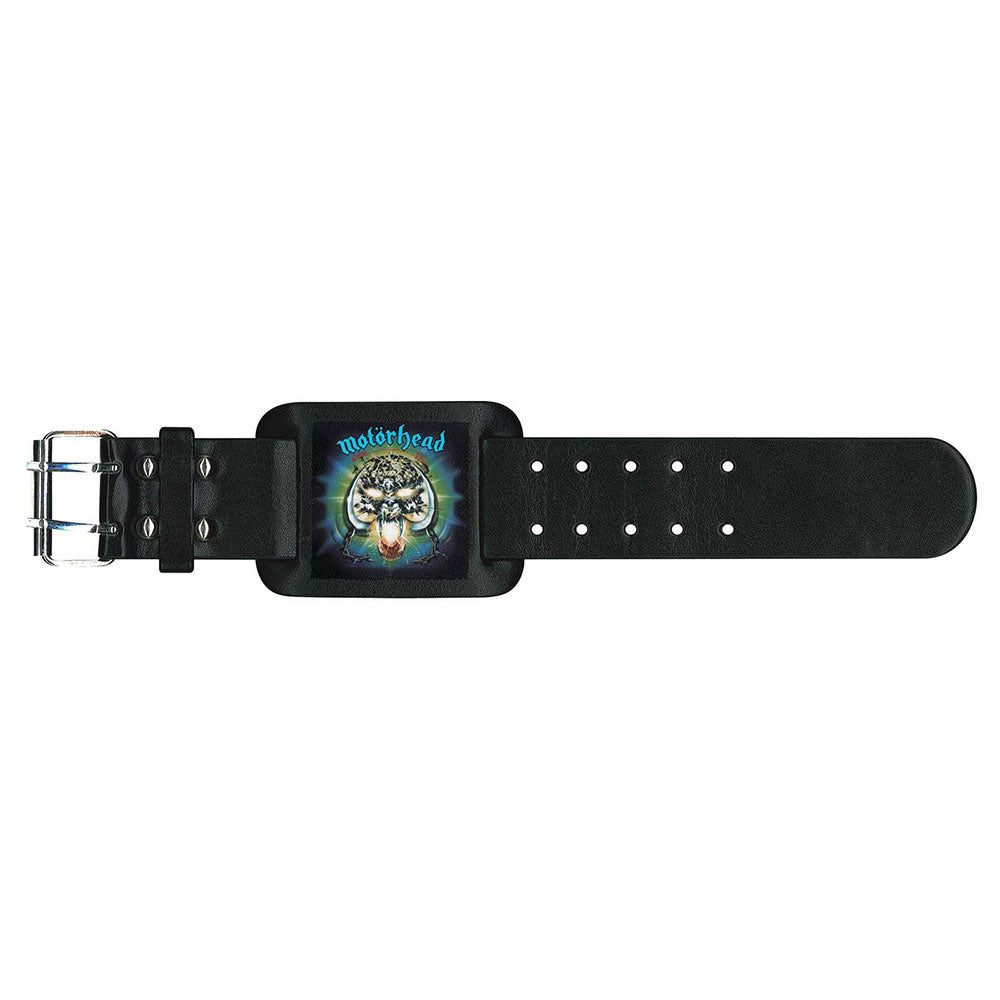 Motorhead Leather Wrist Strap: Overkill Leren polsband