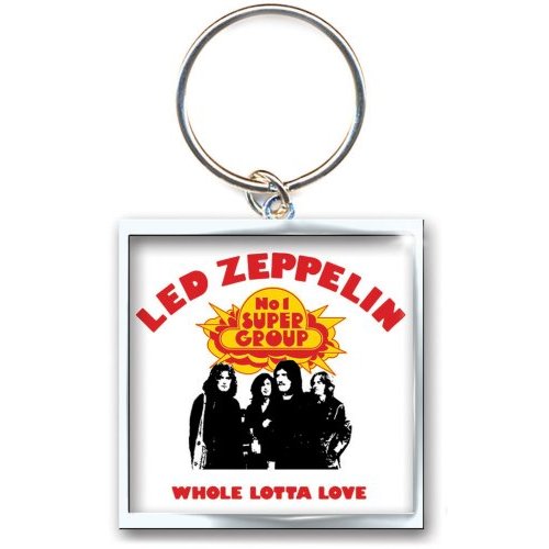 Led Zeppelin Keychain: Whole Lotta Love (Photo-print) Sleutelhanger