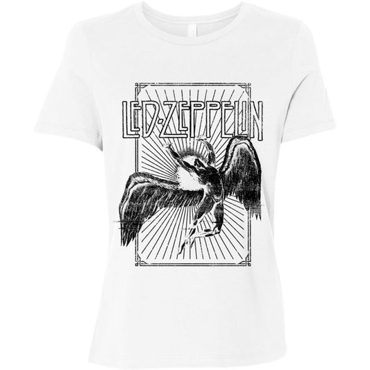 Led Zeppelin Ladies T-Shirt: Icarus Burst T-Shirt