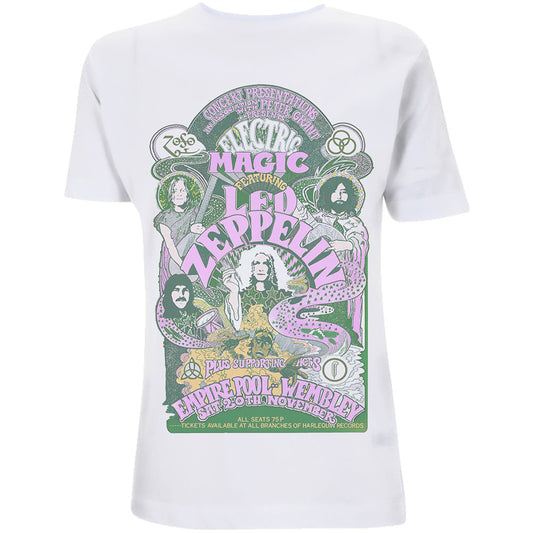 Led Zeppelin Ladies T-Shirt: Electric Magic T-Shirt