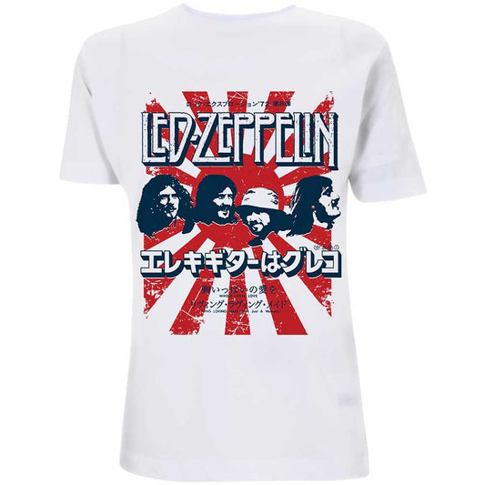 Led Zeppelin Unisex T-Shirt: Japanese Burst T-Shirt