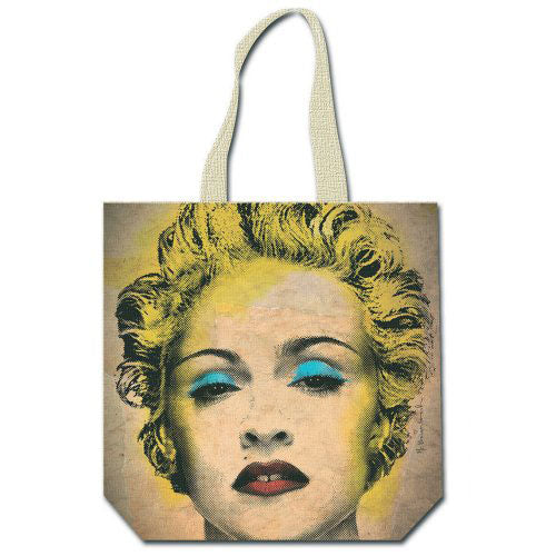 Madonna Cotton Tote Bag: Celebration (Back Print) Katoenen draagtas
