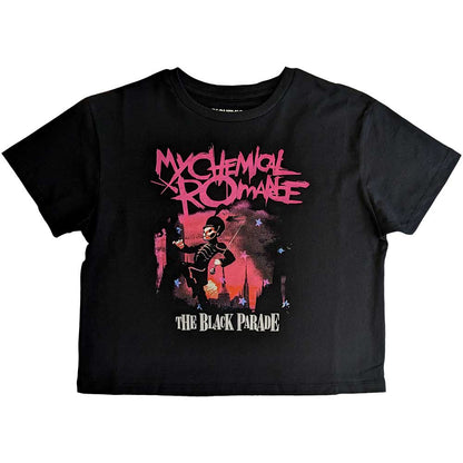 My Chemical Romance Ladies Crop Top: March Crop Top