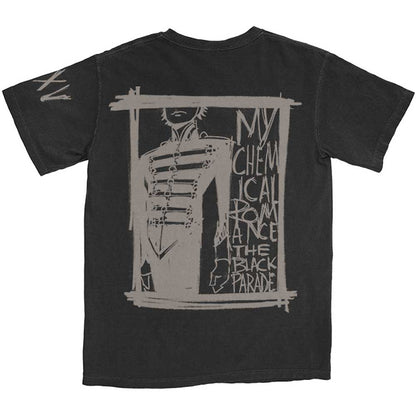 My Chemical Romance Unisex T-Shirt: XV Marching Frame (Back Print) T-Shirt