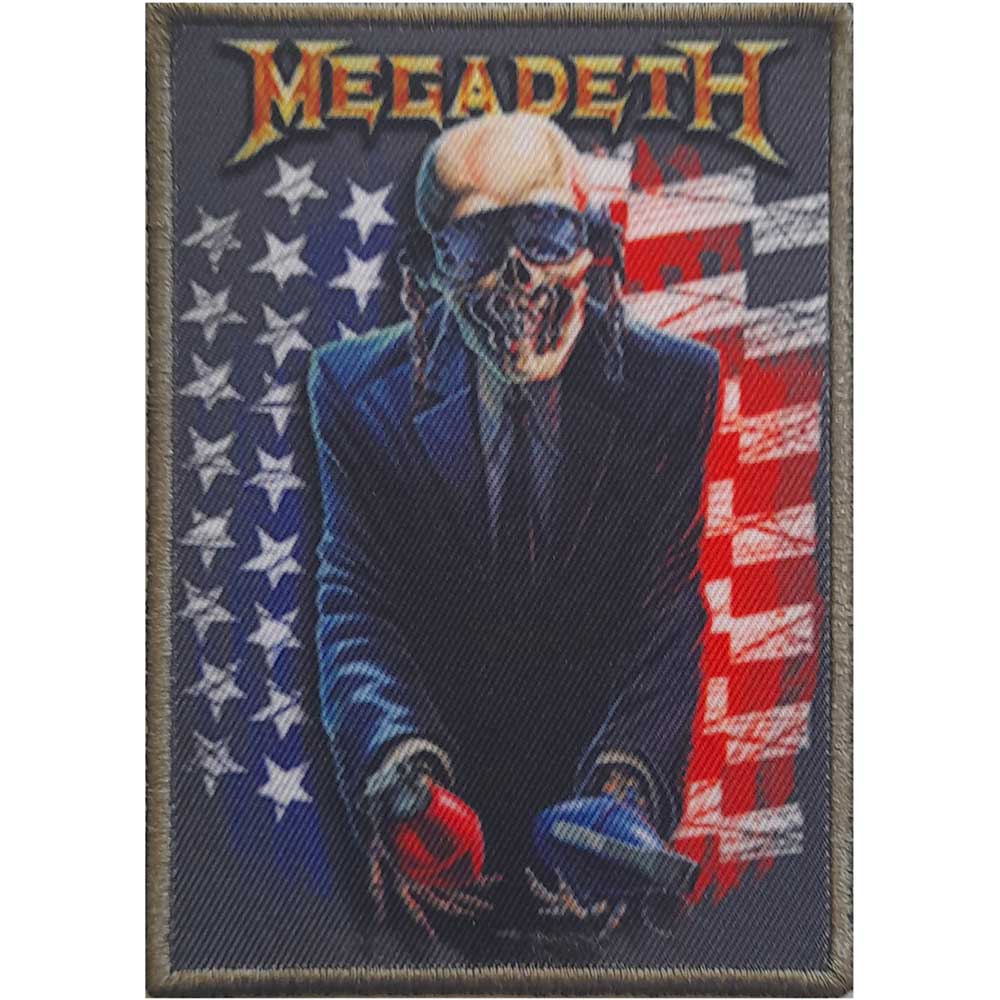 Megadeth Standard Patch: Grenade USA Standaard patch