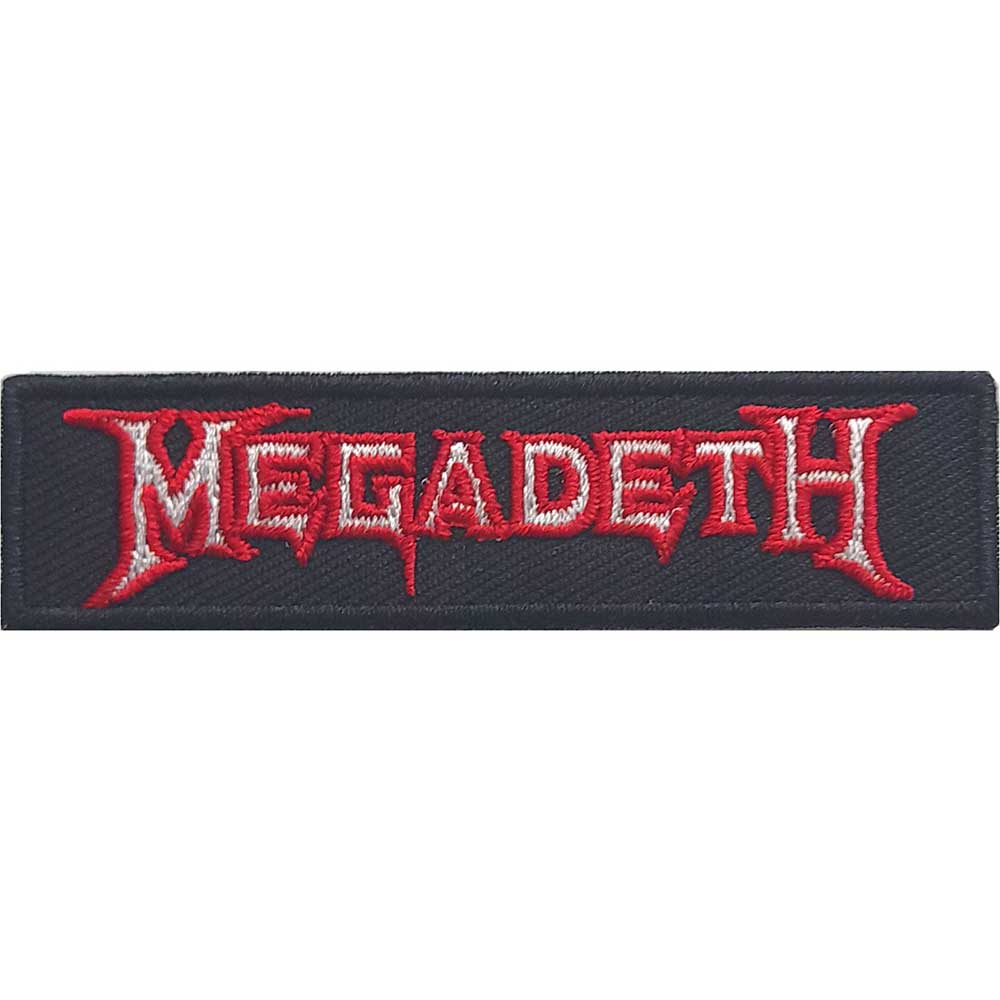 Megadeth Standard Patch: Logo Outline Standaard patch