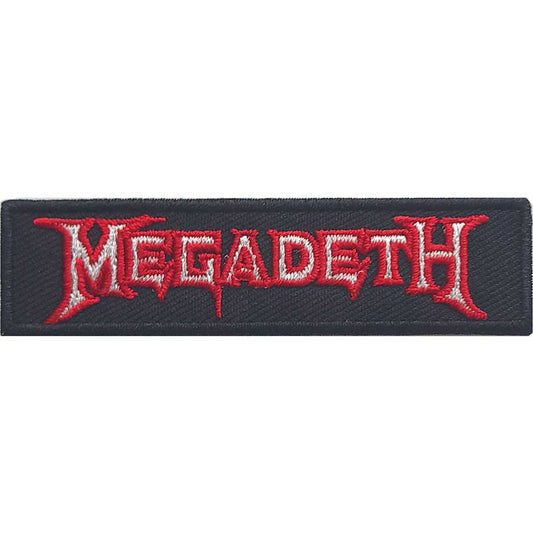 Megadeth Standard Patch: Logo Outline Standaard patch