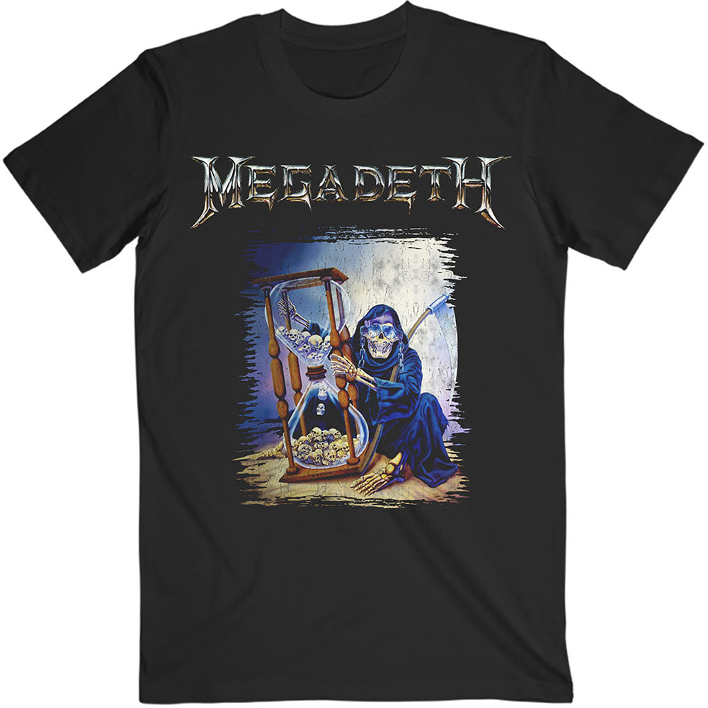 Megadeth Unisex T-Shirt: Countdown Hourglass T-Shirt