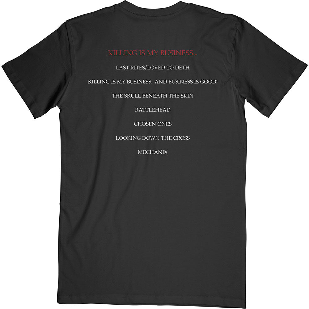 Megadeth Unisex T-Shirt: Killing Is My Business (Back Print) T-Shirt