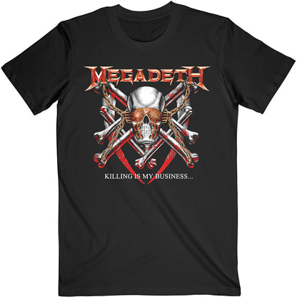 Megadeth Unisex T-Shirt: Killing Is My Business (Back Print) T-Shirt