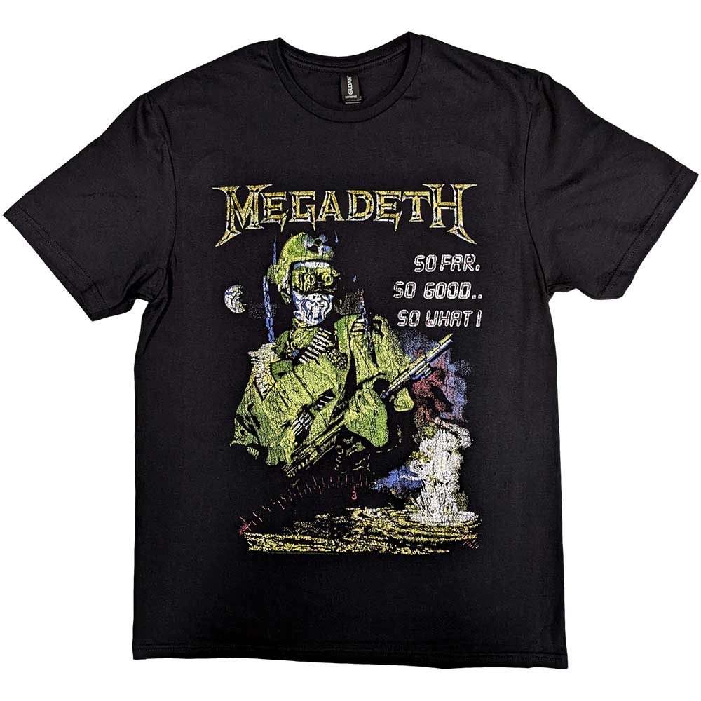 Megadeth Unisex T-Shirt: SFSGSW Explosion Vintage T-Shirt