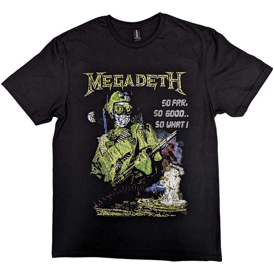 Megadeth Unisex T-Shirt: SFSGSW Explosion Vintage T-Shirt