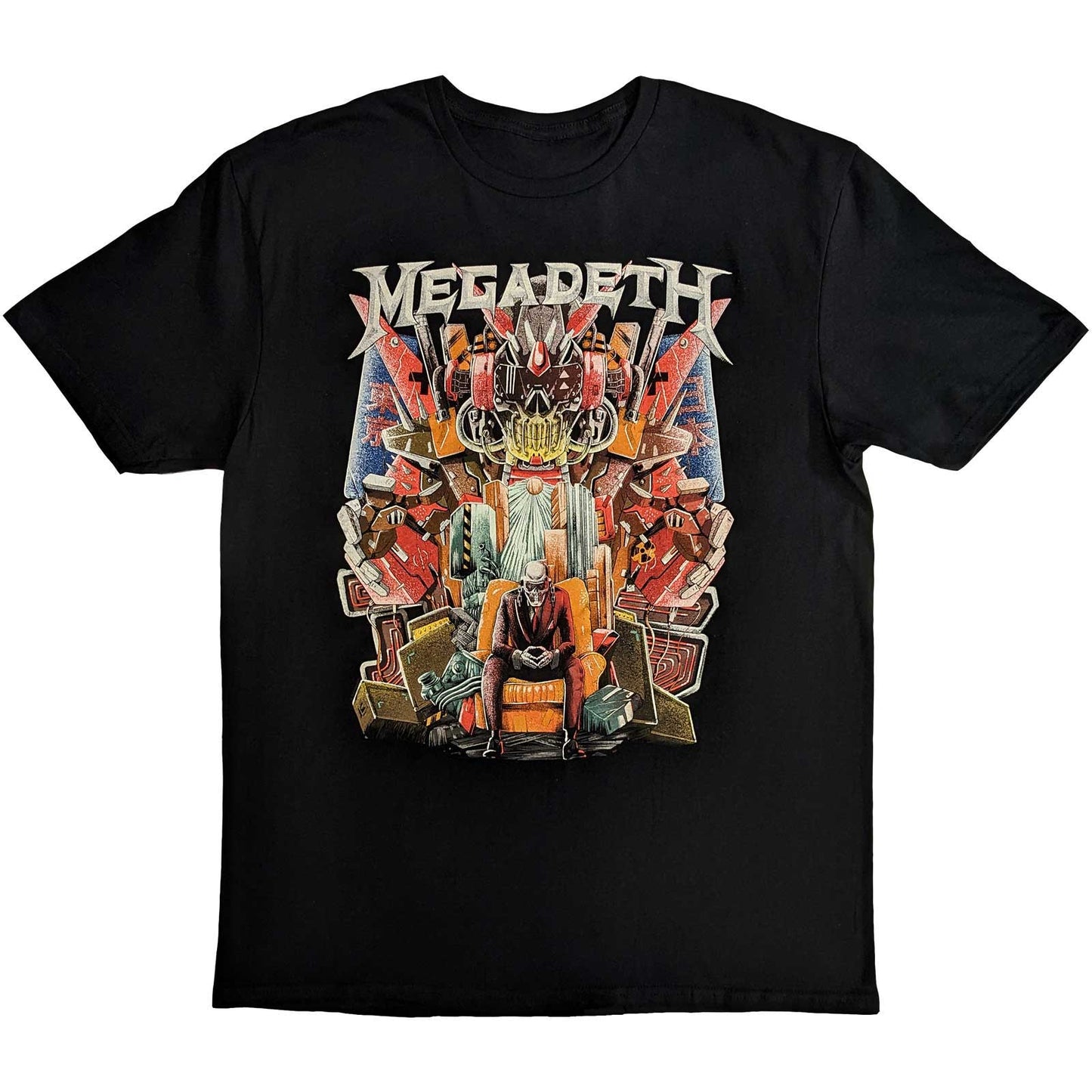 Een foto van een T-Shirt van Megadeth.