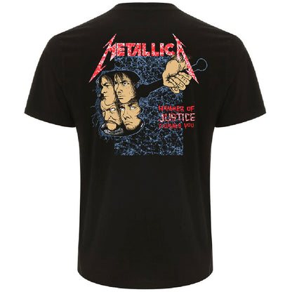 Metallica Unisex T-Shirt: And Justice For All (Original) (Back Print) T-Shirt