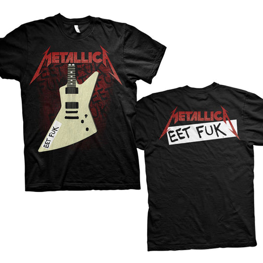 Metallica Unisex T-Shirt: Eet Fuk (Back Print) T-Shirt