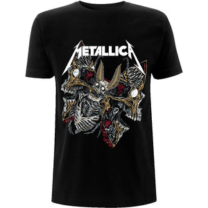 Metallica Unisex T-Shirt: Skull Moth T-Shirt