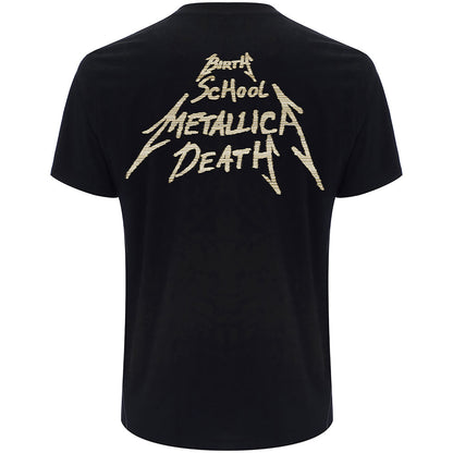 Metallica Unisex T-Shirt: Birth Death Crossed Arms (Back Print) T-Shirt