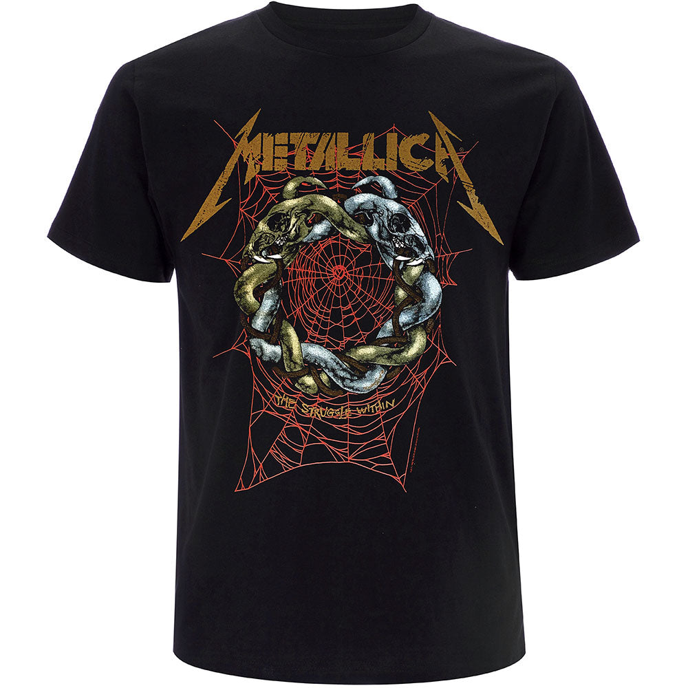 Metallica Unisex T-Shirt: Ruin/Struggle (Back Print) T-Shirt