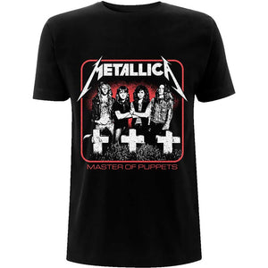 Metallica Unisex T-Shirt: Vintage Master of Puppets Photo T-Shirt
