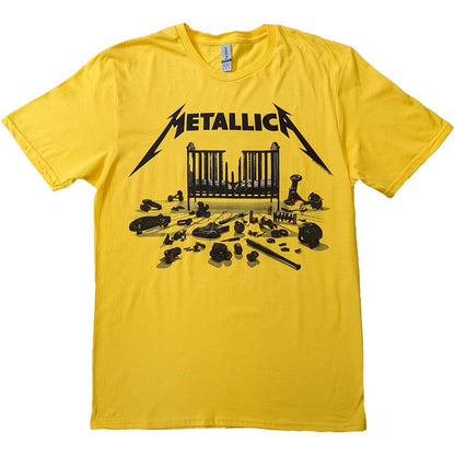 Metallica Unisex T-Shirt: 72 Seasons Simplified Cover T-Shirt